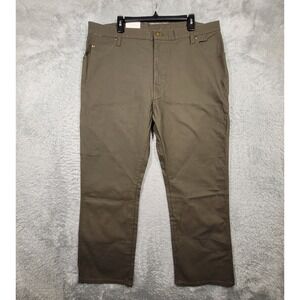 Dickies Duck Carpenter Relaxed Fit Flex Pants Men's 40x30 Olive Green Work NWT